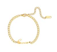 HIJONES Bracciale con Segni Zodiacali Semplici da Donna in Acciaio Inossidabile Gioielli con Costellazione Dell'Oroscopo Cancro