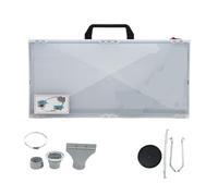 HIJYMNZPQ Cabina di Spruzzo for Aerografo Portatile con Luce A LED for Dipingere Torte, Unghie Artigianali, Magliette. for Professionale Bassa Rumorosità