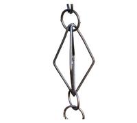 HIJYMNZPQ Grondaia Catena for Pioggia Rame Viola Villa Giardino for di Drenaggio Tempio B& Goccia Decorazione Pratico E Bello(Mouyu Black Ribbon)