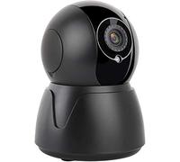 HiKam Videocamera di sorveglianza Q8 con app e supporto, protezione dati e cloud in Germania, riconoscimento personale, compatibile con Alexa, telecamera IP WLAN interna, baby monitor con fotocamera, sensore di movimento