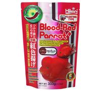 Hikari Blood-Red Parrot Plus Medium 333g Mangime Colorante Ciclidi Parrot Rosso.