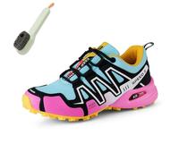 Hike Balance - Scarpe da trekking per uomo e donna, ortopediche traspiranti, larghe, leggere, antiscivolo, impermeabili, comode, da trekking, 25, 40 2/3 EU