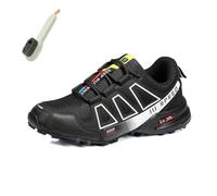 Hike Balance - Scarpe da trekking per uomo e donna, ortopediche traspiranti, larghe, leggere, antiscivolo, impermeabili, comode, da trekking, 2, 40 2/3 EU