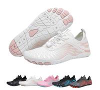 Hike Footwear Barefoot for Women Men,Healthy & Non-Slip Barefoot Shoes,Wide Toe Box Walking Shoes & Hiking Boot,Breathable Fashion for Walking,Shoes Outdoor Athletic,Beach Shoesday. (White, 37)