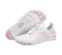 Hike Footwear Barefoot Womens, Hike Barefoot Shoes Women, Hike Shoes, Trail Running Non-Slip Shoes (38,White)