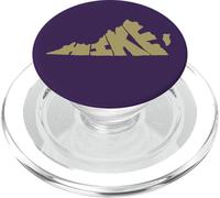 Hike Virginia Artistic Typography Hiking PopSockets PopGrip per MagSafe