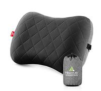 HIKENTURE Cuscino gonfiabile da campeggio, da viaggio, con federa rimovibile, comodo cuscino cervicale per viaggio/esterno, cuscino da viaggio, cuscino gonfiabile da viaggio, cuscino imbottito