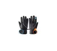 HIKENTURE Guanti invernali impermeabili, da ciclismo da uomo e da donna con soffice, caldi antivento, per ciclismo, invernali, antiscivolo, per attività all'aperto, taglia L