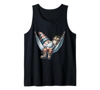 Hiker GNOME Grandpa in Large Outdoor Hammock for Camping Canotta