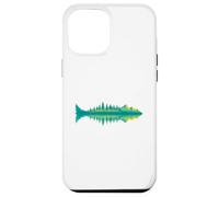 Hikers Campers Outdoorsmen Nature Fish Mountain Reflection Custodia per iPhone 12 Pro Max