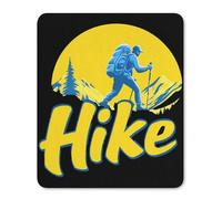 Hikers Take A Hike Mousepad Portatile Tappetino per Mouse Morbido Mouse Pad per Accessori Scrivania Casa Computer 25X30Cm