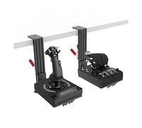 Hikig Confezione da 2 supporti da scrivania per joystick Logitech, Thrustmaster e VKB Hotas, compatibili con X52/X52 Pro/X56/X56 Rhino e altri