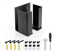 Hikig Supporto in Metallo per Caricabatterie EV - Supporto da Parete per Auto elettrica EV Caricabatterie EV Scatola di Ricarica per Tutti i Caricabatterie EV Entro 11 cm di Larghezza x 9 cm di