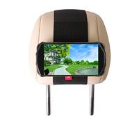 Hikig Supporto per poggiatesta auto - Supporto per telefono per poggiatesta auto, adatto a tutti i telefoni cellulari e dispositivi da 8,9 a 17,8 cm, in silicone, supporto per telefono per bambini sui