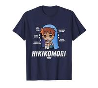 Hikikomori | Maglietta Anime Memes Maglietta
