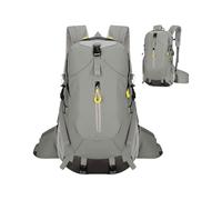 Hiking Backpack for Women - 30L Lightweight Waterproof Bag, Comfortable Ergonomic Design, Multi Pocket Outdoor Pack | for Travel Camping Fishing Hunting Cycling Walking, grigio, riferimento alla