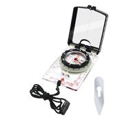 Hiking Compass Tool, Luminous Mirror Compass, With Foldable Sighting Lens, Suitable to Navigate Outdoor Terrain, Portable Direction Finder for Adventure Use, Backpacking, Compact Size