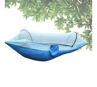 Hiking Hammock Shelter - Automatic Instant Setup, Outdoor Camping Hammock, Gnat Net Protection, Portable Sleeping Tent | Family Camping Shelter Gear for Picnic Hiking Travel Backyard Adventure
