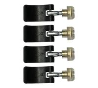 Hiking Pole Clips - Quick Lock Clamp for Trekking Sticks | Premium Metal Construction with Rotatable Lock, Convenient Adjustment, Climbing Accessories for Backpacking Supports Long Distance