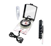 Hiking , Specchio Navigation Tool, 4.53x2.56x0.98 in Luminous Survival Gear, Folding Sight Lens, Portable Direction Finder for Backpacking, Fishing, Hunting, Boating Adventure