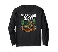 Hiking Trail Trekking Mud Over Glory Boot Maglia a Manica