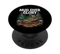 Hiking Trail Trekking Mud Over Glory Boot PopSockets PopGrip Adesivo