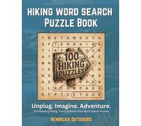 Hiking Word Search Puzzle Book: 100 Hiking Puzzles