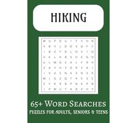 Hiking Word Search Puzzle Book: Hiking Word Searches with Easy-to-Read Print about Trails, Mountains, Equipment & More | 6x9” Book, 110 Pages, 65+ ... for Holidays, Vacations & Relaxing Downtime