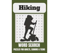 Hiking Word Search Puzzle Book: Word Searches with Easy to Read about Hiking,Camping | 6x9 inches, 110 pages | 50+ Puzzles