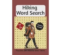 Hiking Word Search Puzzle Book: Word Searches with Easy to Read Print about Hiking, Trekking, Backpacking and More | 6x9 inches, 110 pages | 55 Puzzles ...Gift for Holidays, Vacations and More