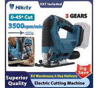 Hikity 3500 giri/min seghetto alternativo elettrico senza spazzole seghetto alternativo lama regolabile strumento per la lavorazione del legno con 3 lame per il taglio del legno