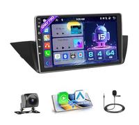 Hikity 8 Core 4GB+64GB Android 15 Autoradio per BMW X1 E84 2009-2016 CarPlay Android Auto Senza Fili Bluetooth 10" Radio Auto Schermo con Navi Telecamera Posteriore