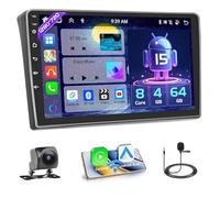 Hikity 8 Core 4GB+64GB Android 15 Autoradio per Ducato 3/Peugeot Boxer 2/Citroen Jumper 2 2011-2022 CarPlay Android Auto Senza Fili Bluetooth 9" Radio Auto Schermo con Navi Telecamera Posteriore