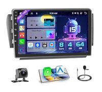 Hikity 8 Core 4GB+64GB Android 15 Autoradio per Peugeot 208/2008 2012-2018 CarPlay Android Auto Senza Fili Bluetooth 10.1" Radio Auto Schermo con Navi Telecamera Posteriore