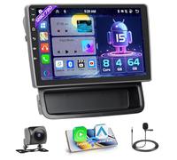 Hikity 8 Core 4GB+64GB Android 15 Autoradio per Renault Trafic 2 Opel Vivaro A Nissan Primastar 2006-2014 CarPlay Android Auto Senza Fili Bluetooth 10" Radio Auto Schermo Navi Telecamera Posteriore