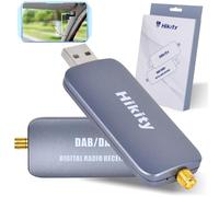 Hikity Adattatore DAB per Autoradio Android - Ricevitore Digitale DAB+ Portatile con Antenna