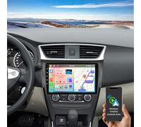 Hikity Autoradio Android 8 Core 4+64G per Nissan Pulsar B17 2013-2017, Schermo 10.1" Radio con Wireless CarPlay Android Auto Bluetooth Funzione Hands-Free GPS WiFi DSP FM RDS