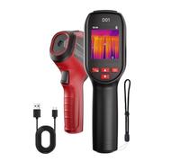 HIKMICRO D01 Telecamera Termica, Risoluzione SuperIR 240x240, SuperScene, Telecamera Termica con Risoluzione IR di 96x96, Batteria da 3350mAh per 11 ore di autonomia, Registrazione di Foto e Video