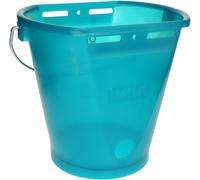 Hiko Secchio per allatamento dei vitelli, petrol trasparente Senza rubinetto e valvola