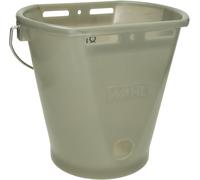 Hiko Secchio per allatamento per vitelli trasparente, grigio Senza rubinetto e valvola