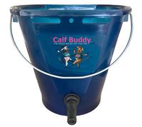 Hiko Secchio per l’alimentazione dei vitelli Calf Buddy CB1 - 9 l compreso tettarella e attacco