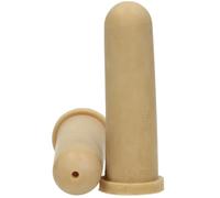 Hiko Tettarella per vitelli 100 mm, beige, corta Tettarella per vitello per distributori automatici, foro da 4 mm