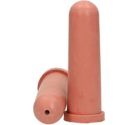 Hiko Tettarella per vitelli 100 mm - rossa, corta Tettarella per vitello per distributori automatici, foro da 4 mm