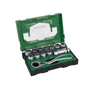 Hikoki Set di bussole per avvitatura manuale 40030033 - 13 pezzi 1/2 pollici (Box III) 10 W 240 V