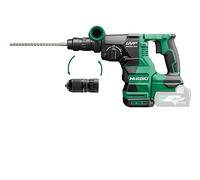 HIKOKI Akku Bohr- und Meißelhammer DH3628DC, Aufnahme: SDS-plus, mit Schnellsp.-Bohrfutter, (36V, Leerlaufdrehzahl 4300min-1, Schlagenergie:3,2 J,Brushless, OHNE Akku, Ladegerät u. Transportkoffer