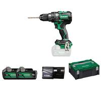 HIKOKI Akku Schlagbohrschrauber DV18DCWPZ, 13mm Metall-Schnellspannbohrfutter (1