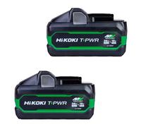 HiKOKI Batteria agli ioni di litio multivolt 36V senza tabult, 4,0 Ah/8,0 Ah | Batteria di alimentazione a lunga durata per utensili multivolt | Opzione durevole per uso in cantiere e officina