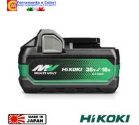 HIKOKI Batteria BSL36A18X 18/36V 2,5/5,0Ah Energia 2X45Wh 10Celle Ricarica 32-75