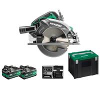 HIKOKI C3607DBWRZ 2 x 2,5 Ah BL MULTIVOLT HITSYSTEM 65 mm