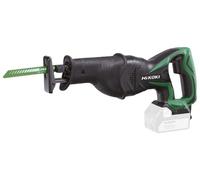 HIKOKI CR18DSLW4Z - Sierra de sable a bateria 18V velocidad 0-2500 rpm sin bateria ni cargador CR18DSLL4
